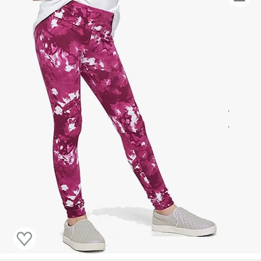 NWT Justice Full Length Pattern Print Leggings 10